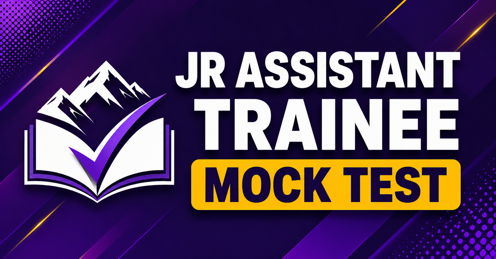 Jr Assistant Trainee mock test 1