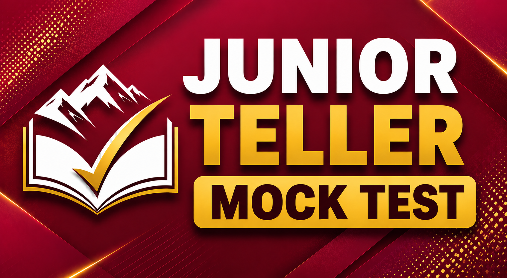 Junior Teller mock test for A class Bank 2026