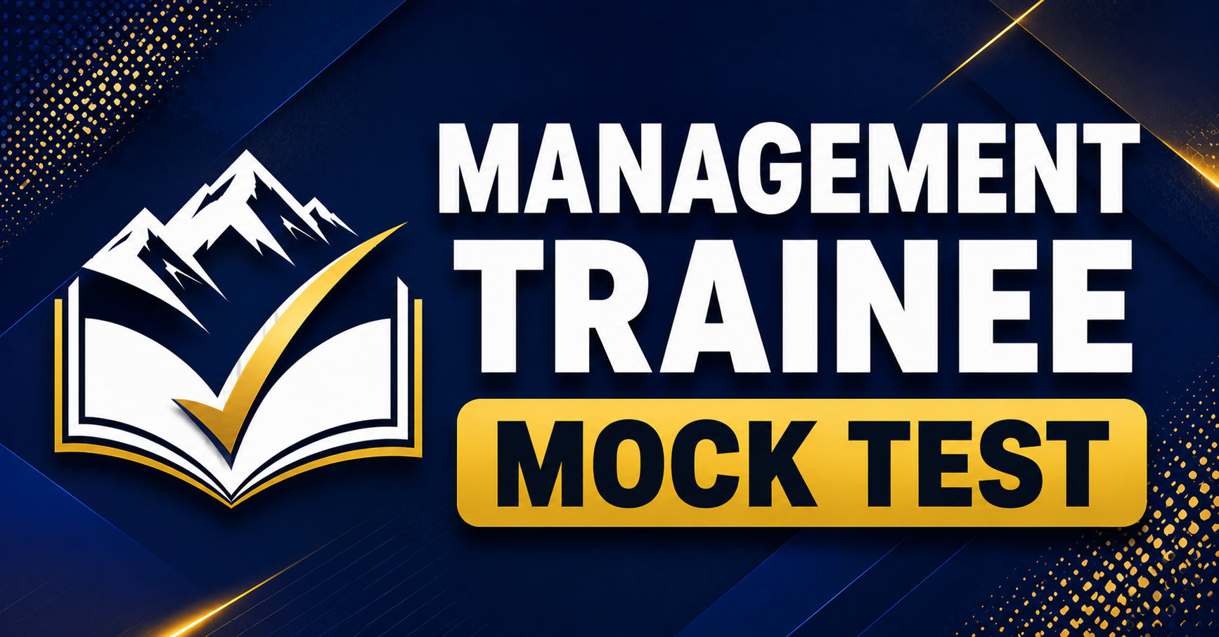 Management Trainee mock test 1 for A class Bank 2026